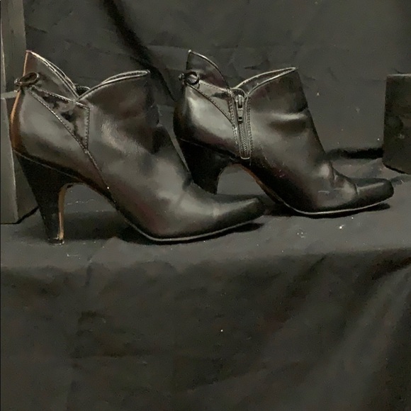 GEORGE- spike heel zippered boots - Picture 4 of 8